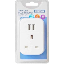 Status Twin Usb Plug Through Adapter Status Twin Usb Plug Through Adapter