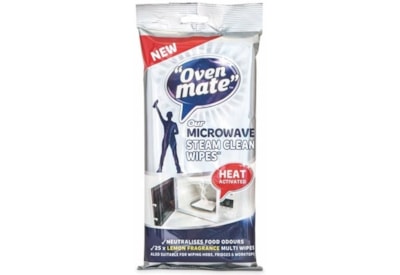 Oven Mate Microwave Steam Clean Wipes (OM10106-R)