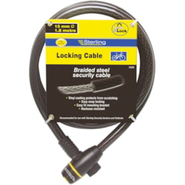 Sterling Locks Locking Cable 15x1800mm (152K)