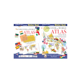 Sticker Book Discover The Atlas (STK68)