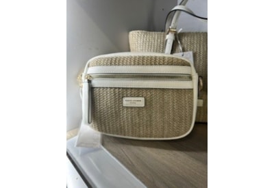 Nova Leather Straw Camera Bag Nova Leather Straw Camera Bag