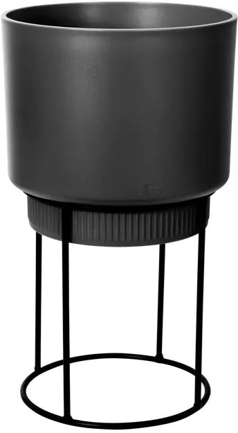 Elho B.for Studio Round Pot Living Black 22cm (832032243300)