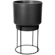Elho B.for Studio Round Pot Living Black 22cm (832032243300)