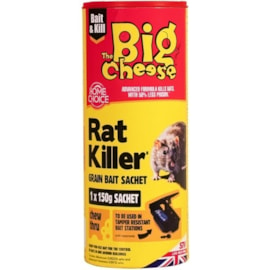 Big Cheese Rat Killer Grain Bait 150g (STV224)