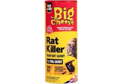 Big Cheese Rat Killer Grain Bait 150g Big Cheese Rat Killer Grain Bait 150g