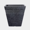 Stwrt Piazza Sq.planter Granite 40cm Stwrt Piazza Sq.planter Granite 40cm