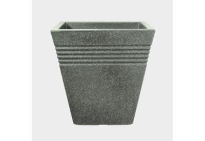 Stwrt Piazza Sq.planter Grey 34cm Stwrt Piazza Sq.planter Grey 34cm