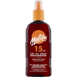Malibu Dry Oil Spray Spf15 200ml (SUMAL092)