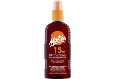 Malibu Dry Oil Spray Spf15 200ml (SUMAL092)