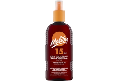 Malibu Dry Oil Spray Spf15 200ml Malibu Dry Oil Spray Spf15 200ml