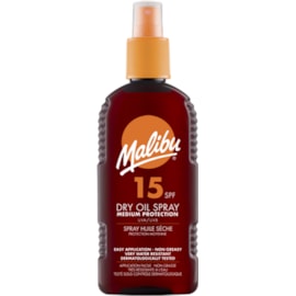 Malibu Dry Oil Spray Spf15 200ml Malibu Dry Oil Spray Spf15 200ml
