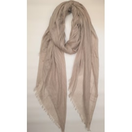 Plain Model Summer Scarf Mushroom