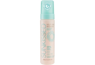 Sunkissed Self Tan Mousse-ultra Dark Sunkissed Self Tan Mousse-ultra Dark