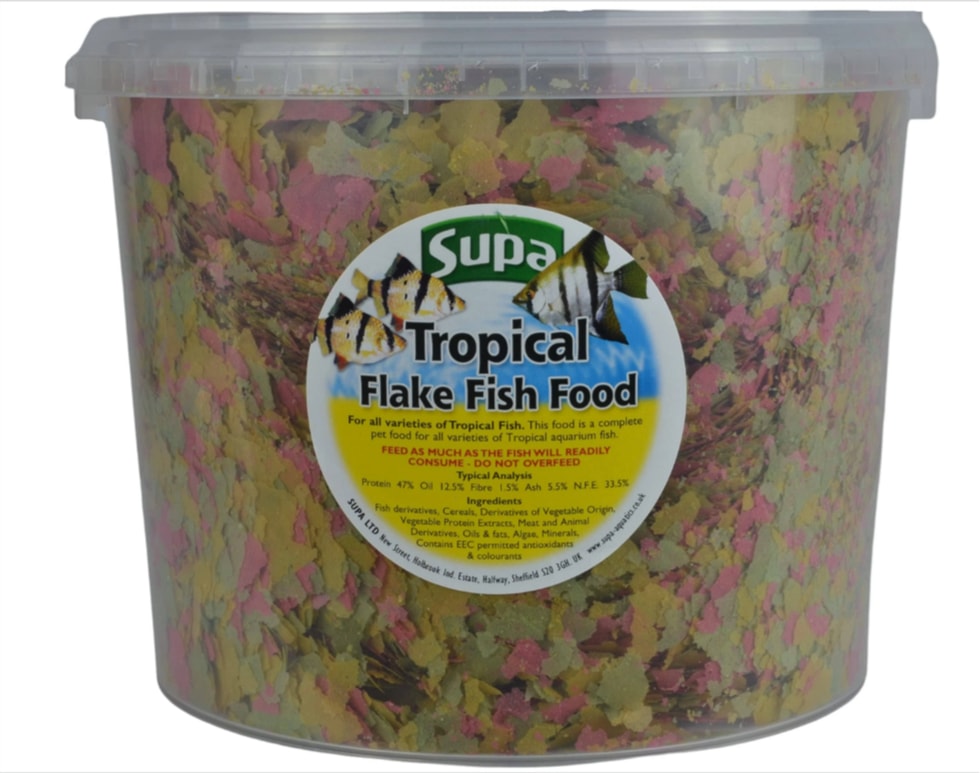 Supa Tropical Flake Fish Food 420g