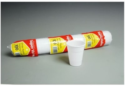 Super Value Plastic Cups 180ml 100s Super Value Plastic Cups 180ml 100s