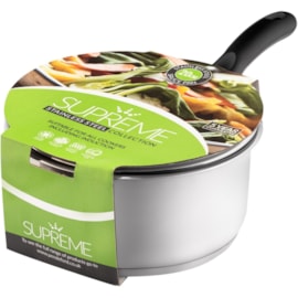 Supreme Stainless Steel Saucepan Induction Base 20cm Supreme Stainless Steel Saucepan Induction Base 20cm