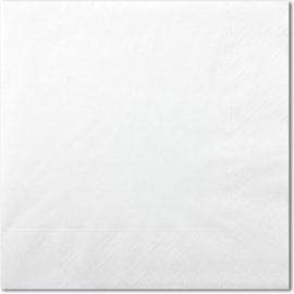 Swantex Swansoft Napkins White 50s 40cm Swantex Swansoft Napkins White 50s 40cm