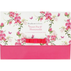 Sweet Pea&hnysckle Scented Drawer Liners 5sht (FG2334)
