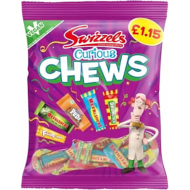 Swizzels Matlow Curious Chews Bag £1.15pmp 135g (77707)