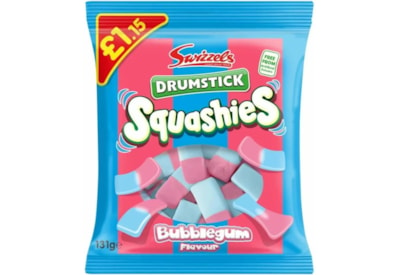 Swizzels Matlow Squashies Bubblegum £1.15 Pmp 131g (91390)