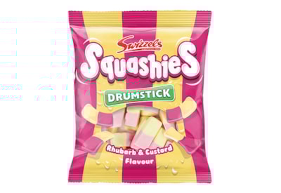 Swizzels Matlow Squashies Rhubarb & Custard 140g Swizzels Matlow Squashies Rhubarb & Custard 140g