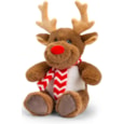 Keeleco Reindeer with Scarf Assortment 20cm (SX1934)