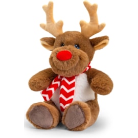 Keeleco Reindeer with Scarf Assortment 20cm (SX1934)