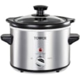 Tower Stainless Steel Slow Cooker 1.5l Tower Stainless Steel Slow Cooker 1.5l