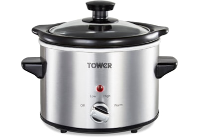Tower Stainless Steel Slow Cooker 1.5l (T16020)