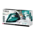 Tower Cordless Steam Iron Teal Tower Cordless Steam Iron Teal