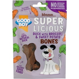 Good Boy Superlicious Duck Sweet Potato & Broccoli Bones 70g
