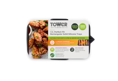 Tower Rectangle Solid Trays 2pk Tower Rectangle Solid Trays 2pk