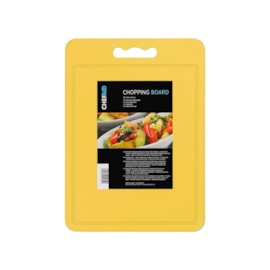 Chef Aid Yellow Poly Chopping Board 35x25cm 35x45c Chef Aid Yellow Poly Chopping Board 35x25cm 35x45c