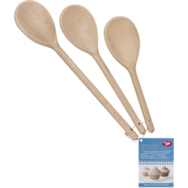 Tala Wooden Spoons set x3 Tala Wooden Spoons set x3