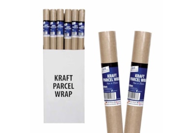 Kraft Parcel Wrap 70cm 4m (1277)