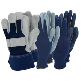 T&c Mens Triple Pack Gloves (TGL510)