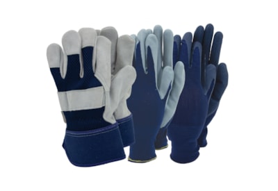 Town & Country Mens Triple Pack Gloves (TGL510)