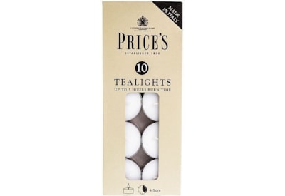 Prices White Tealights 10s Prices White Tealights 10s