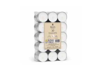 Prices White Tealights 30s Prices White Tealights 30s