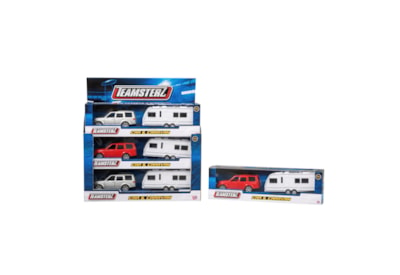 Teamsterz Car & Caravan Boxed (1373274)