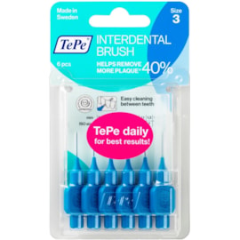 Tepe Id  Blue Brushes 6's (134042)