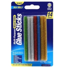 Texet Glue Sticks Mixed Colours 14s (GS-MCPACK14F)