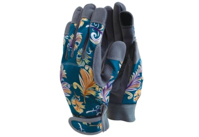 Lux-fit Gloves Teal/pattern M (TGL129M)