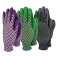Town & Country Ladies Flexigrip Triple Pk Gloves (TGL516)