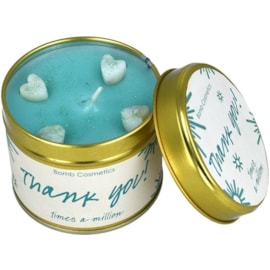 Get Fresh Cosmetics Thank You Tin Candle (PTHAYOU04)