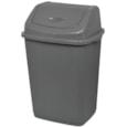 Tml Swing Bin Silver 50ltr Tml Swing Bin Silver 50ltr