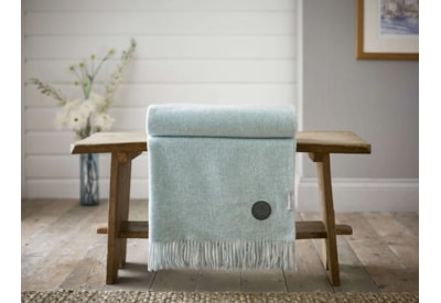 The Lyndon Company Tlc Arthington Throw Duckegg 180cm The Lyndon Company Tlc Arthington Throw Duckegg 180cm