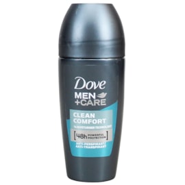 Dove Men Roll On Clean Comfort (Non Uk) 50Ml