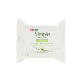 Simple Micellar Face Wipes 25's Simple Micellar Face Wipes 25's