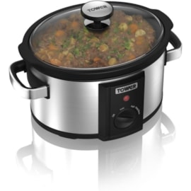 Tower Stainless Steel Slow Cooker 3.5l (T16039Y)